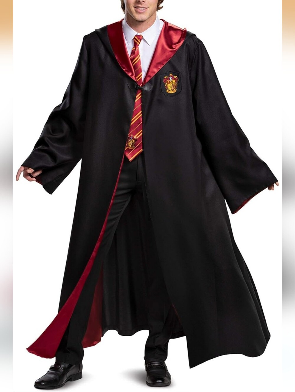 Harry Potter Mens Robe Gryffindorsize  M (38-40) adult costume